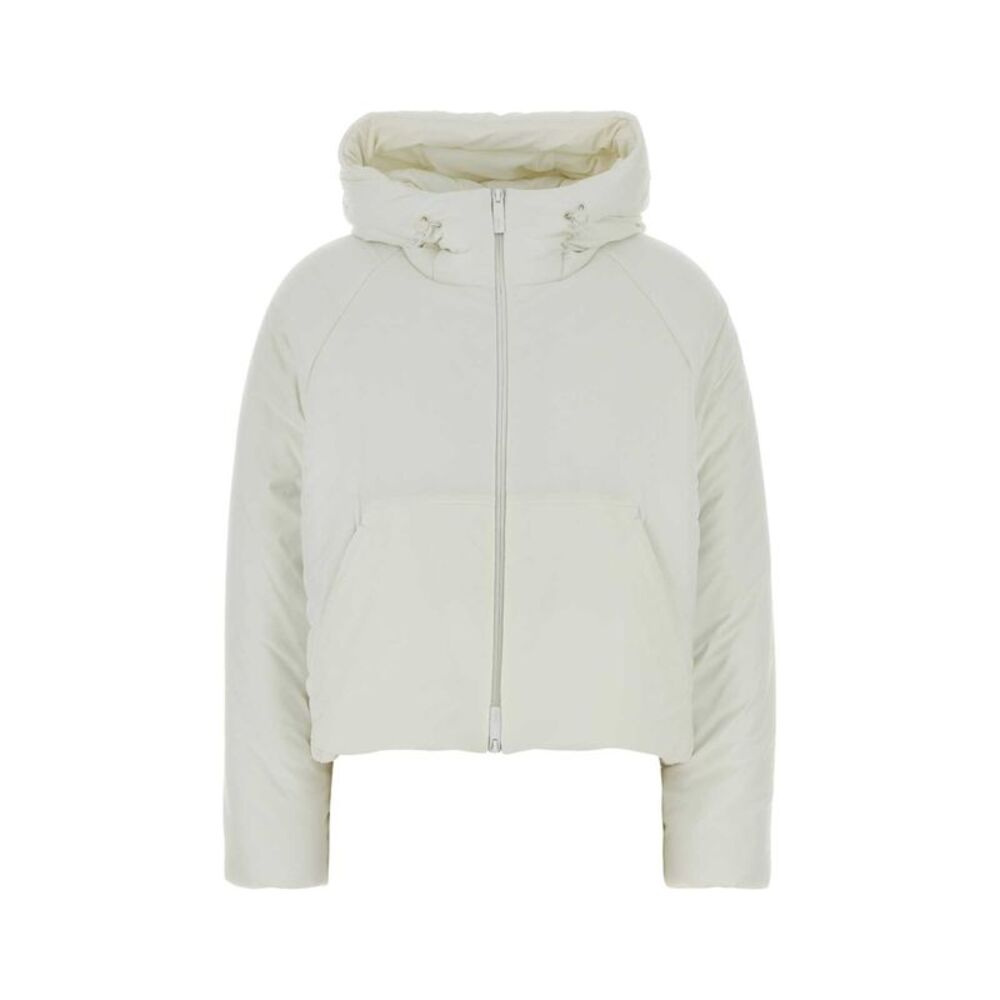 Herno Laminar Women White Nylon Padded Jacket